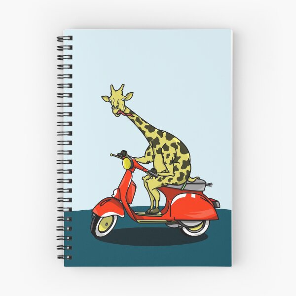 Item preview, Giraffe Riding A Moped designed and sold by piedaydesigns.