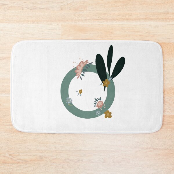 Item preview, Floral letter O designed and sold by Leshlie Guzmán.