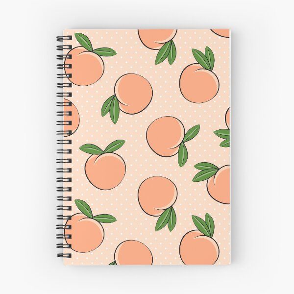 Item preview, Peaches on Polka Dots designed and sold by littlearrow.