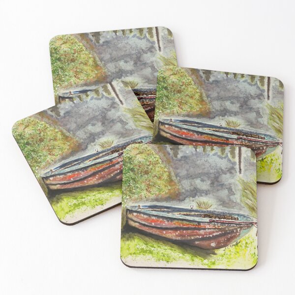 Item preview, Rustic Row Boat designed and sold by LCRobertsonArt.