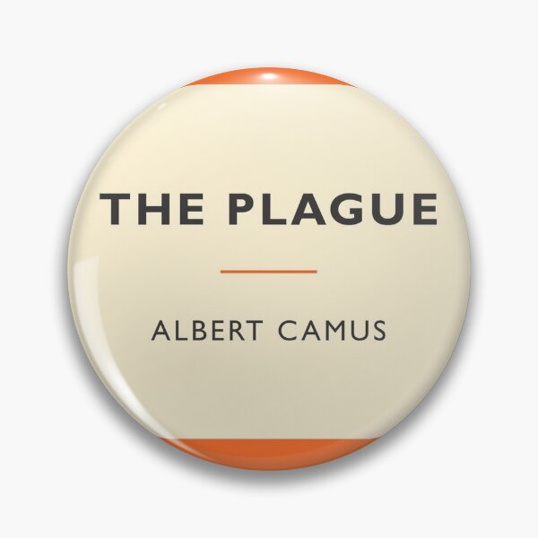 The Plague by Camus (vintage penguin book cover) Pin