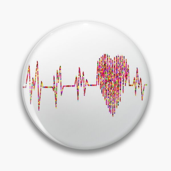 Item preview, Music life,multicolor heart, Rainbow, Heartbeat designed and sold by Wis09.