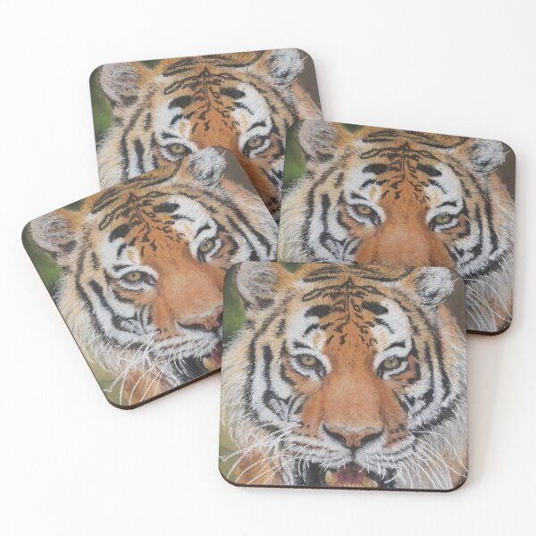 Item preview, Pastel drawing of a tiger designed and sold by JakesTake.