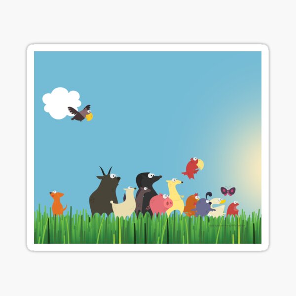 What's happening on the farm? Kids collection Sticker