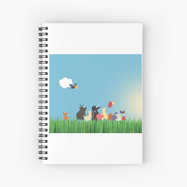 What's happening on the farm? Kids collection Spiral Notebook
