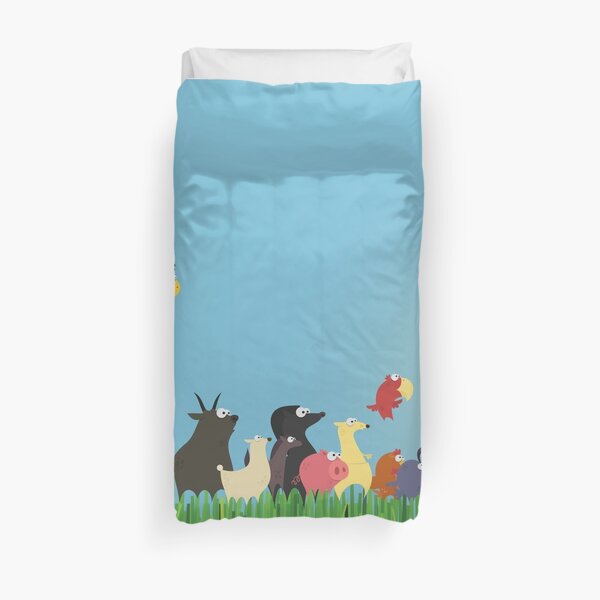 What's happening on the farm? Kids collection Duvet Cover