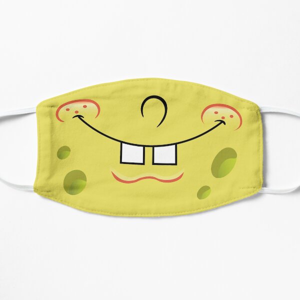 Download Squidward Face Mask By Annblebee Redbubble PSD Mockup Templates