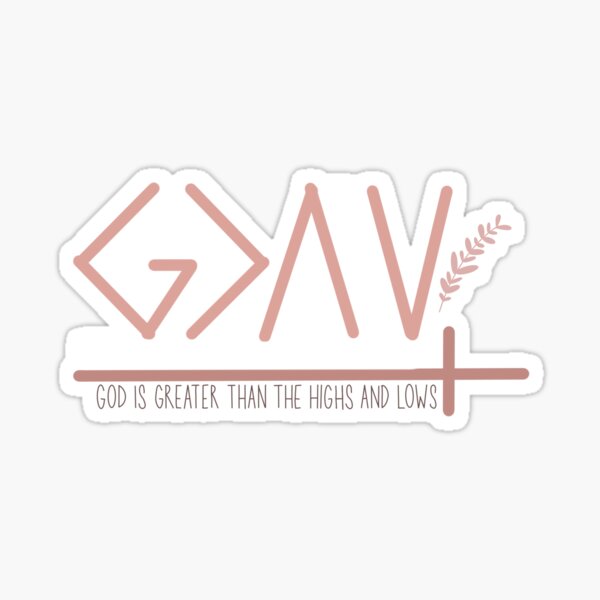 Floral Highs and Lows Sticker