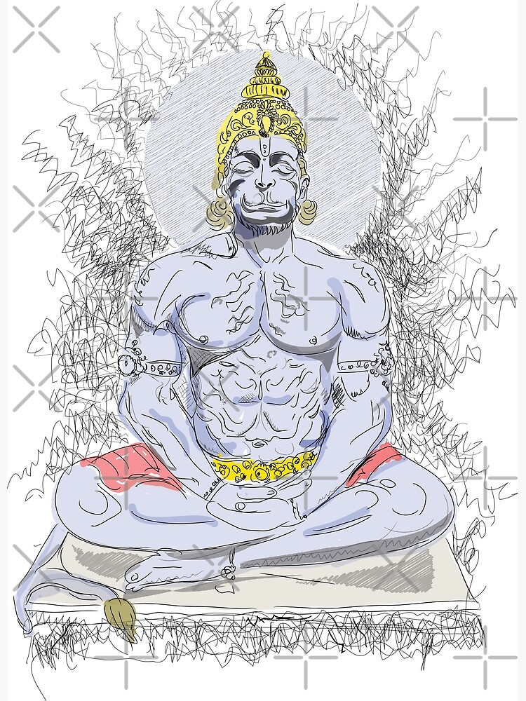 Hanuman Pencil Sketch, Size: A3 And A4 at Rs 199/piece in Bengaluru | ID:  19866631162