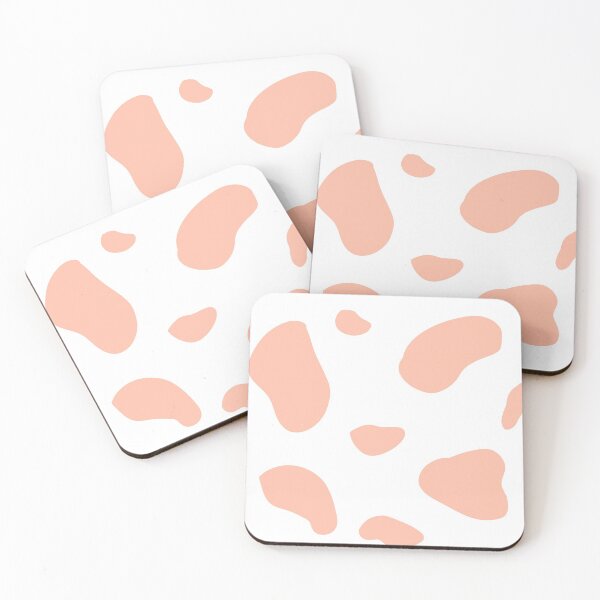 Item preview, Peach cow spots designed and sold by Noellefr.