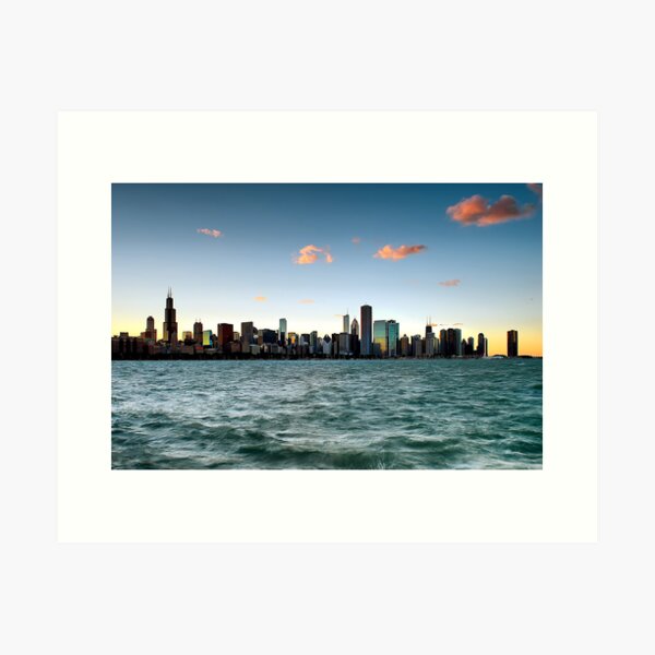 Item preview, Chicago Skyline Sunset designed and sold by Steve Ivanov.