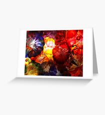 Blown Glass Greeting Card