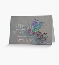 Wishes For A Peaceful Pregnancy Greeting Card