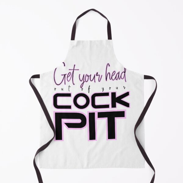 Item preview, Get Your Head out of your Cockpit Pink and Black designed and sold by Some Imagination Designs.