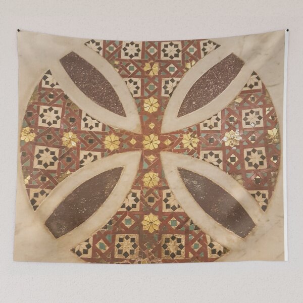 Item preview, Mosaic Pattern on Marbled Background designed and sold by MagicMoon23.