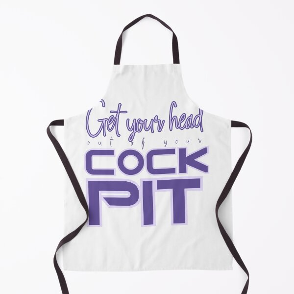 Item preview, Get Your Head out of your Cockpit Purple designed and sold by Some Imagination Designs.