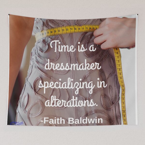 Item preview, Time is a dressmaker specializing in alterations designed and sold by Caregiverology.