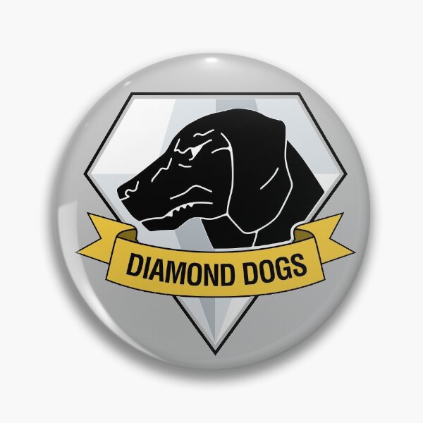 Item preview, Diamond Dogs Emblem Metal Gear designed and sold by pedrococaro.