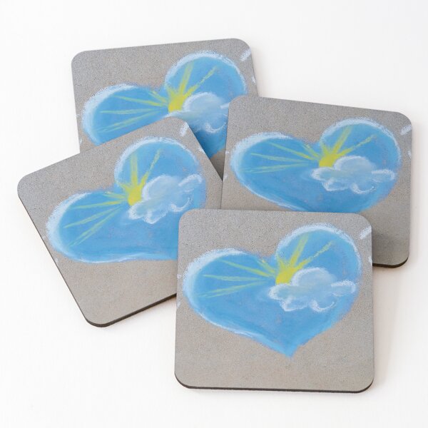 Item preview, sunny heart street art designed and sold by bravescribbler.
