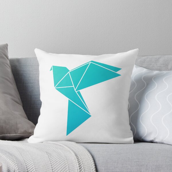 Item preview, Blue-Green Pastel Origami Dove designed and sold by Erismir.