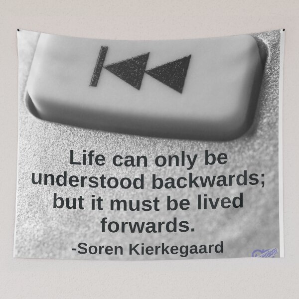 Item preview, Life can only be understood backwards designed and sold by Caregiverology.