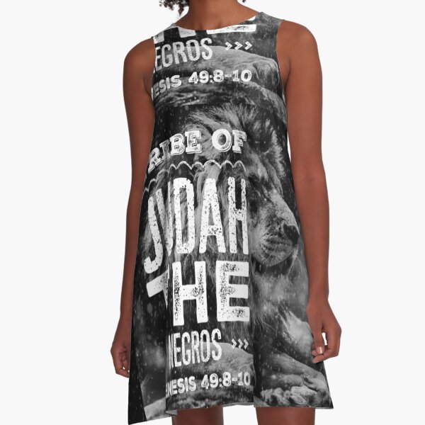 Tribe of Judah the Negros A-Line Dress