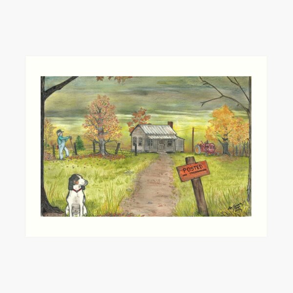 Posted Art Print