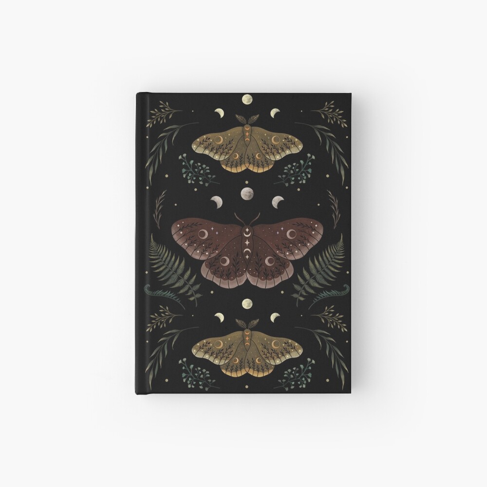 Saturnia Pavonia Hardcover Journal