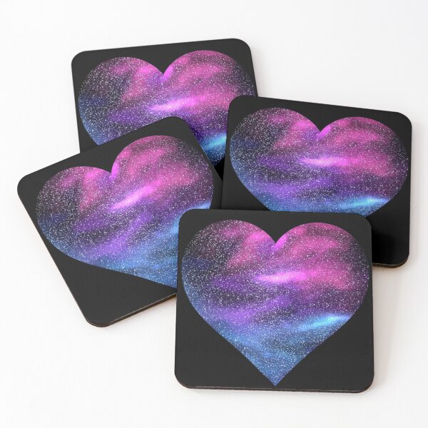 Item preview, Bi Flag Galaxy Heart designed and sold by nicoolee.