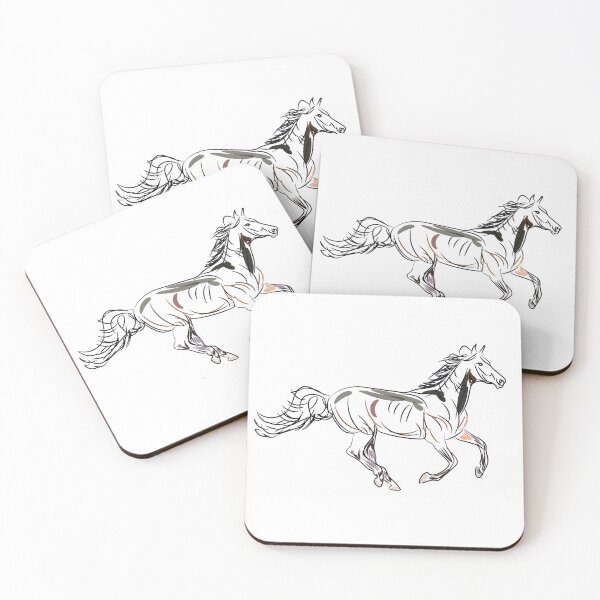 Item preview, running horse painting | running horse  designed and sold by KARTICK DUTTA.