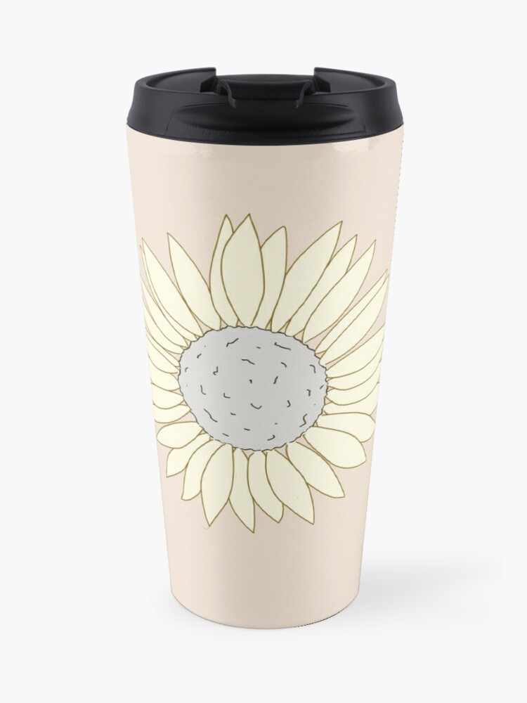 Taza de café de viaje «flor de girasol tumblr» de smallthingsclub |  Redbubble