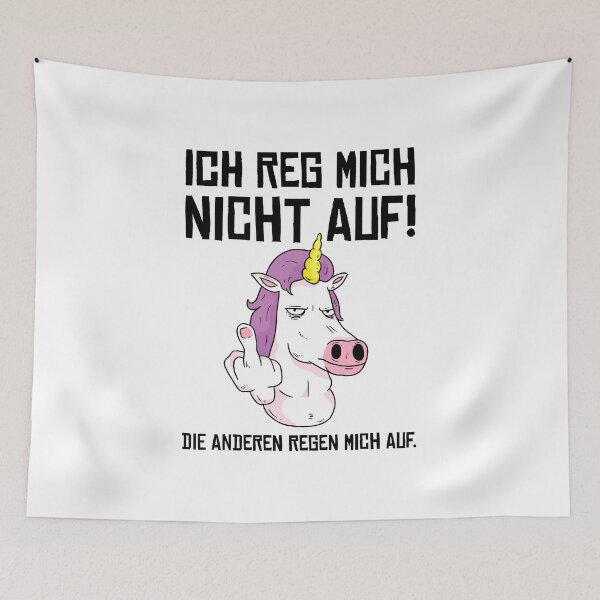 Artikelvorschau, Ich Reg Mich Nicht Auf Die Anderen entworfen und verkauft von khornholio.