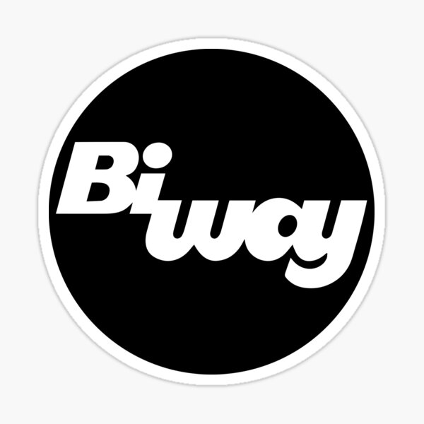 BiWay (Circle Logo) Sticker