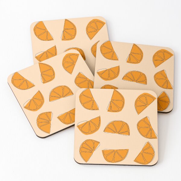 Item preview, abstract orange slices designed and sold by The Little Boutique.
