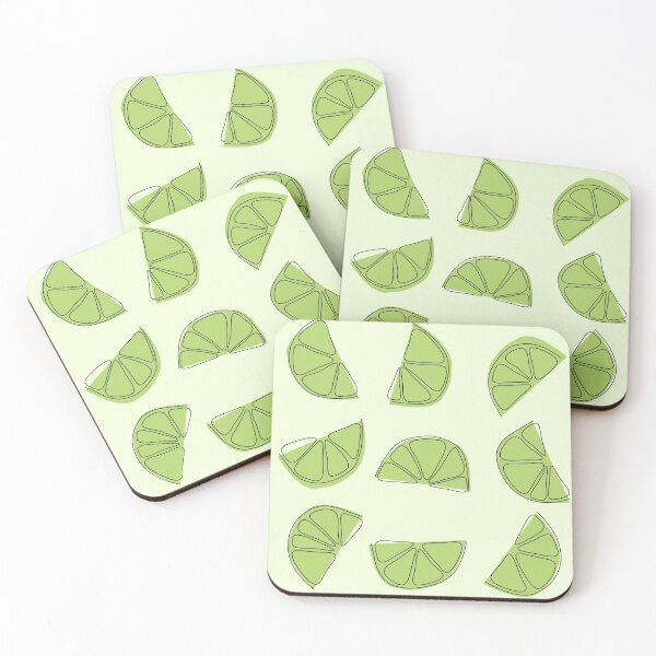 Item preview, abstract lime slices designed and sold by The Little Boutique.