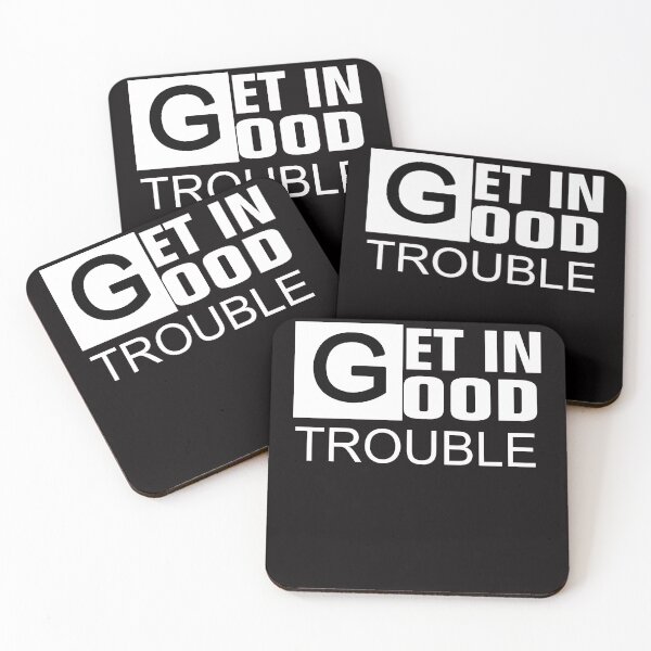 Item preview, Get in Good Trouble John Lewis designed and sold by Andrea Lina.