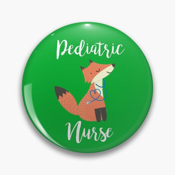 Item preview, Pediatric nurse cute fox with stethoscope designed and sold by jodirm.