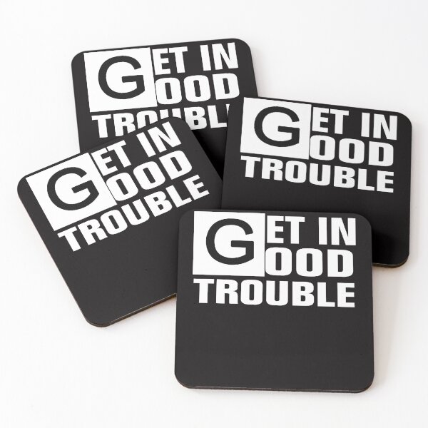Item preview, Get in Good Trouble John Lewis designed and sold by Andrea Lina.