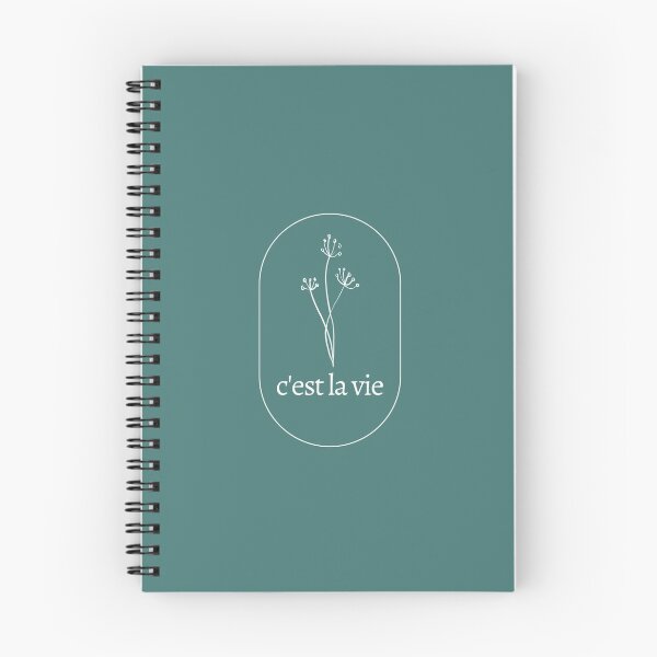 Item preview, C'est La Vie white font French quote designed and sold by linedesigns.
