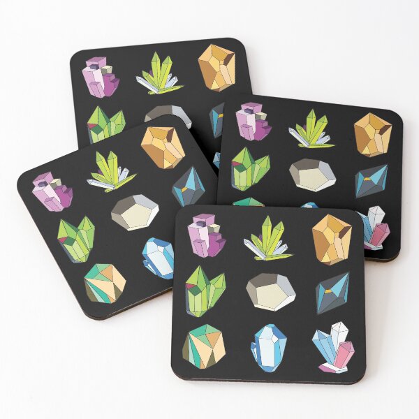 Item preview, Eeveelution Crystals Shiny (Black background) designed and sold by hayleyryan13.