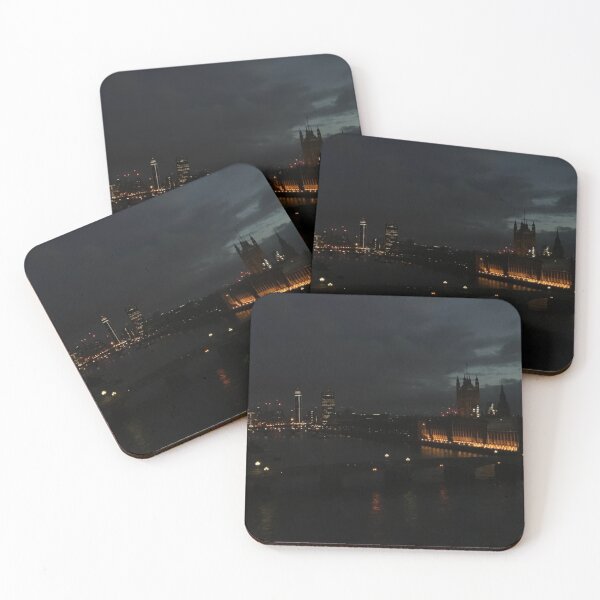 Item preview, View of the River Thames at Night designed and sold by alteredillusion.