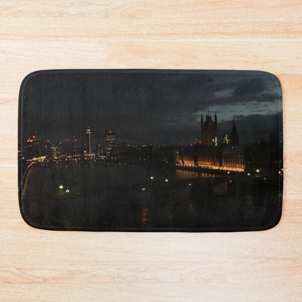 Item preview, View of the River Thames at Night designed and sold by alteredillusion.
