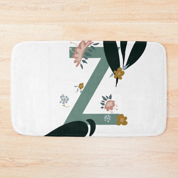 Item preview, Floral letter Z designed and sold by Leshlie Guzmán.