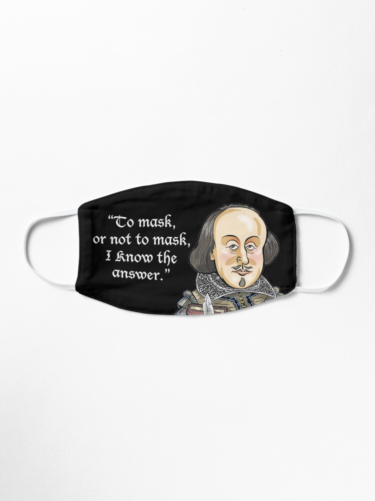 Alternate view of William Shakespeare Mask