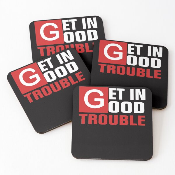 Item preview, Get in Good Trouble John Lewis designed and sold by Andrea Lina.