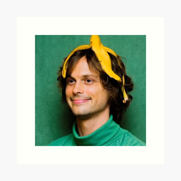 Item preview, matthew gray gubler with a banana designed and sold by nataliegb3.