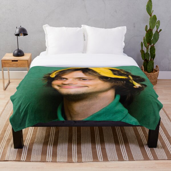 matthew gray gubler with a banana Throw Blanket