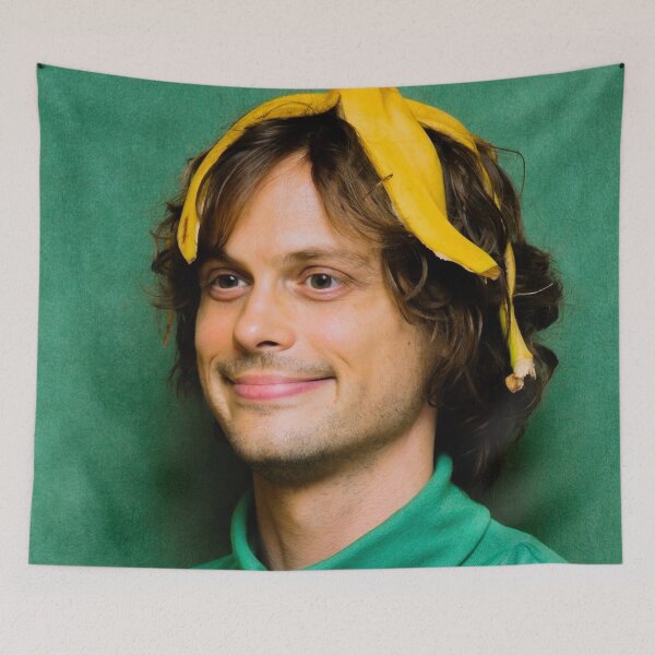 Item preview, matthew gray gubler with a banana designed and sold by nataliegb3.