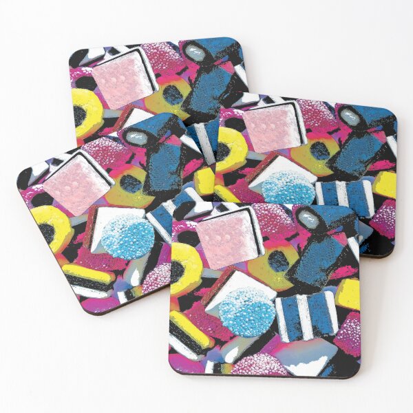 Item preview, Candy Sweets - Liquorice Allsorts #1 designed and sold by QuarterMoon.