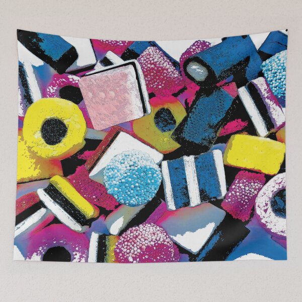 Item preview, Candy Sweets - Liquorice Allsorts #1 designed and sold by QuarterMoon.